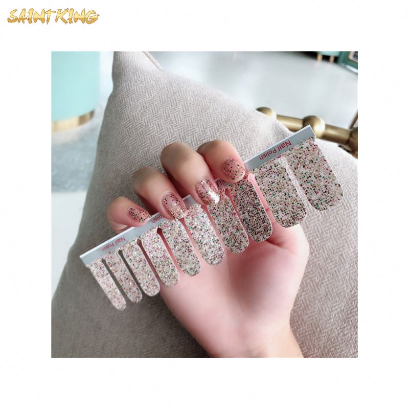 NS680 Newest Beauty Sticker Nail Sticker Adhesive Nail Art Stickers for Bride