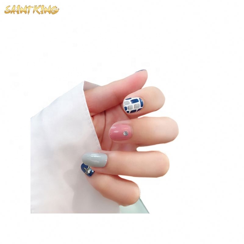 NS393 Top Sale Low Price Custom Makeimpervious Nail Stickers Set Supplier From China