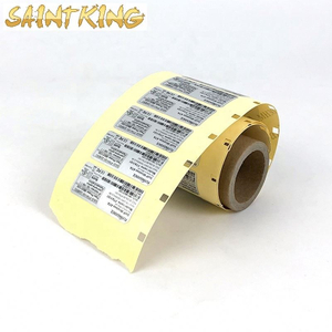 PL01 self adhesive 4x6 direct thermal sticker paper thermal transfer printing labels blank shipping label printer roll