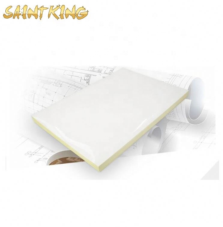 PL02 100 Sheets of Quality A4 White Matte/glossy Self Adhesive Sticky Back Label Printing Paper A4 Sheet Sticker