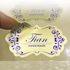 PL01 Cheap Custom Printing Self Adhesive Polyester Clear Sticker Label