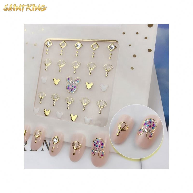 NS359 Hot Selling Beauty Sticker Fashion 3d Nail Decals