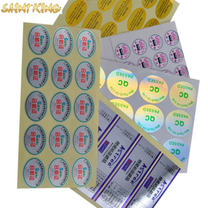 PL01 Customized Self-adhesive Package Box Warning Label Industrial Attention Sticker for Caution