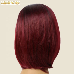 SLSH01 100% Cuticle Aligned Virgin Hair 13*4 Lace Front Bob Wig Unprocessed Brazilian Human Hair Short Bob Wigs