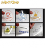 PL03 Hot Selling Custom Design Metallic Gold Perfume Bottles Label Stickers
