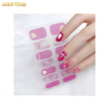 NS550 Hot Design Nail Polish Sticker Wraps Decals Colorful Glitter Nail Patch Manicure Nail Art Decoration