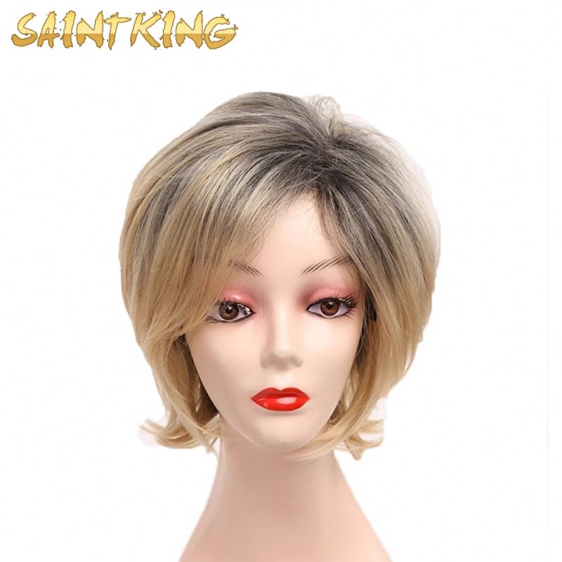 MLCH01 Long Straight Hair Lace Front Wigs Glueless Bob Short Synthetic for Black Women