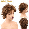 Chinese Lace Wig Vendors Top Beauty Perruque Wig Cap Brown for Black Women