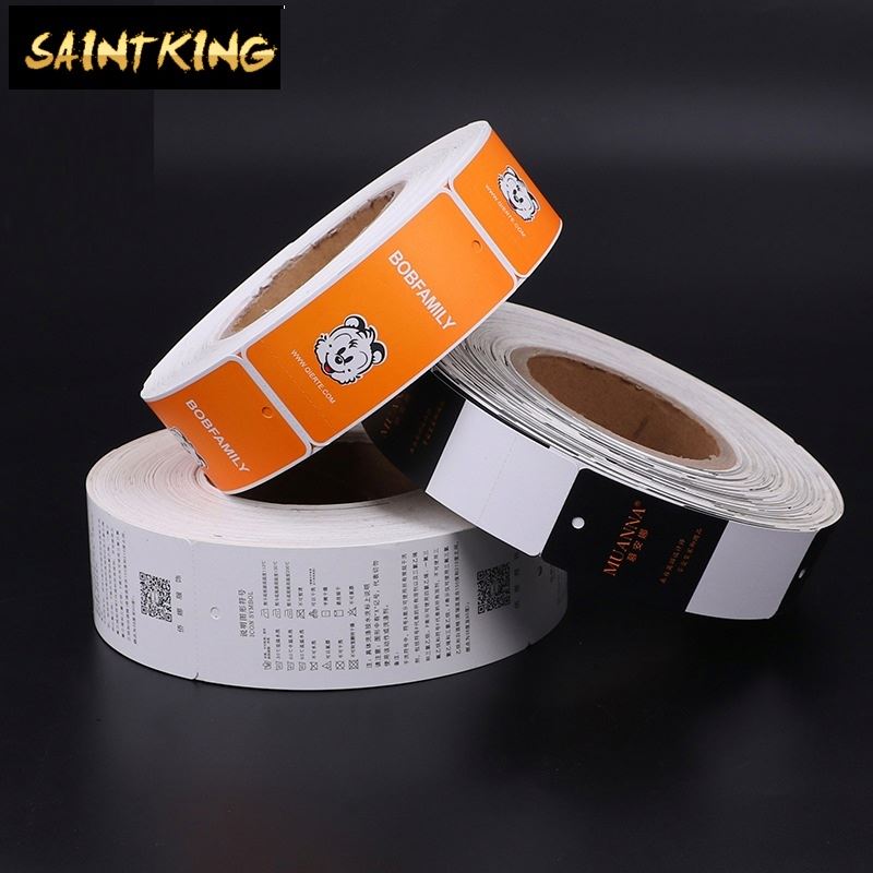 PL01 manufacture wholesale top coated thermal label 40x25mm 700labels barcode label for thermal label printer