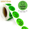 PL01 Hot Sale Custom Design Colorful Circle Thank You Stickers for Your Business Round Labels for Gift Wraps Bubble Mailers