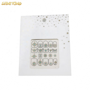 NS79 New Design Best Price Nail Art Studs Oem Accept Self Adhesive Water Nail Decal Factory in China