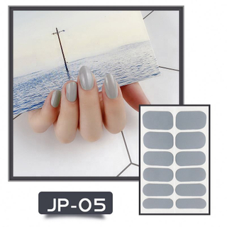 JP-05 butterfly nail sticker heat gun 3d heat shrink sheets decal butterfly for nails