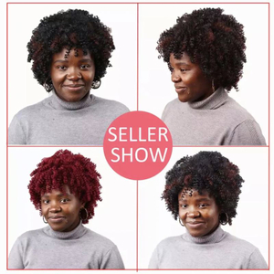 KCW01 13x6 Deep Wave Lace Front Wig with Deep Part Line for African Woman