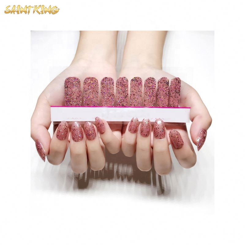 NS408 Wholesale New Design Polish Decal Full Cover Nail Art Sticker Decoration