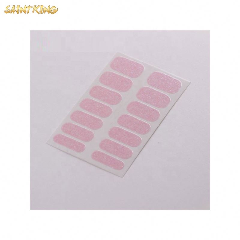 NS290 Wholesale Nail Art Wrap Foil Sticker Nail Polish Strips Factory