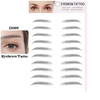 6D~ZX009 hot selling eyebrows waterproof lasting makeup water-based eye brow quick makeup stickers cosmetics