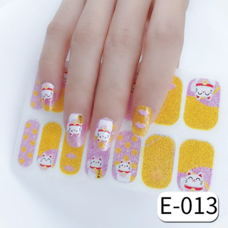E-013(1) manufacturer supplier nail art foil nail art sticker for the nail art decoration