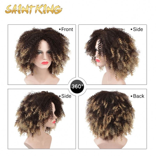 KCW01 Short Curly Bob Virgin Brazilian Human Hair Hd Lace Lace Front Wig with Baby Hair