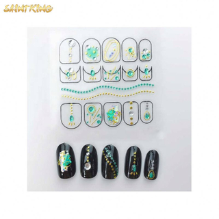 NS07 2020 newest design polish nail sticker hot nail decal