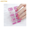 NS544 High Quality 14 Strips Hot Sale Best Price Custom Nail Wraps 3d Nail Wraps Supplier in China