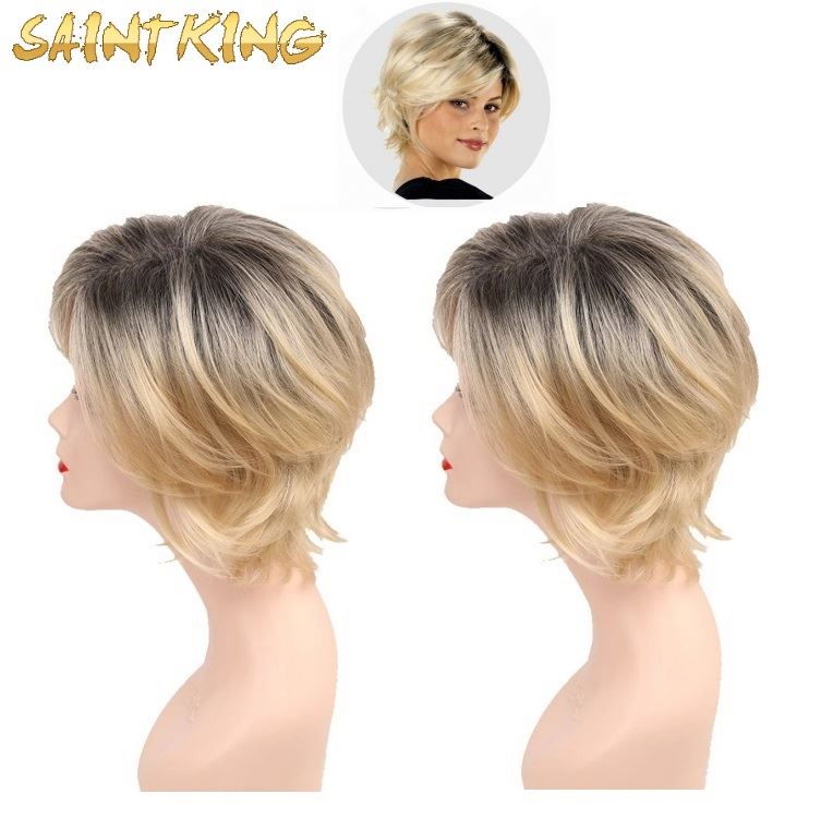MLCH01 Whole Sale Hair Wig for Female Cheap Wigs with Lowest Price Synthetic Hair Wigs