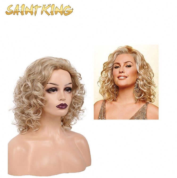 Wholesale Cheap Kinky Curly Lace Front Wigs for Black Women All Lace Wigs Synthetic Wigs