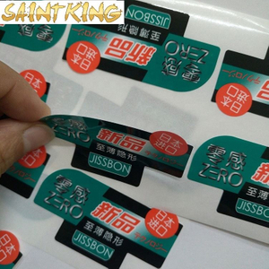 PL01 Custom Design Logo Printing Die Cut Vinyl Sticker Sheet
