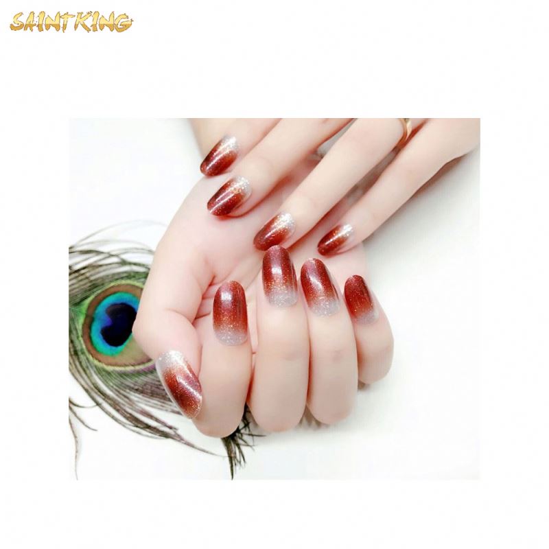 NS625 New Arrival Nail Sticker for Lady Flexible Nail Patch Trendy Nail Art Product