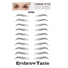 6D~ZX009 wholesale amazon hot sell temporary sticker tattoo 4d eyebrows for women girls