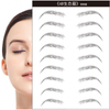 6D~ZX009 3d eyebrow tattoo removal stickers