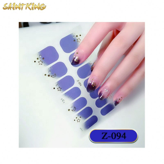 Z-094 2020 holographic laser adhesive butterfly nail art accessories wholesale for Artificial Fingernails