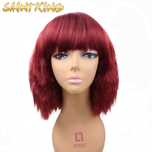 MLSH01 Cheap 14 Inch Jerry Curly Lace Front Wigs with Brazilian Curly Bob Wigs for Women Pre-plucked Wig High Temperature Wire