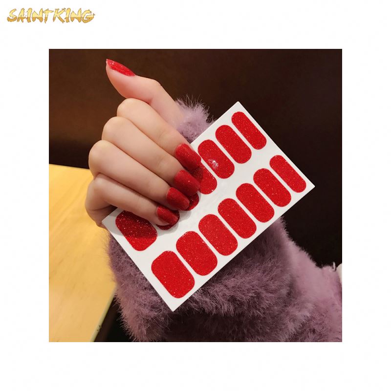 NS763 Adult Full Cover Fashion Nail Sticker Nail Art Stickers