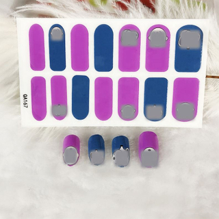 QA167 new 6 colors glitter powder nail gel polish pigment powder