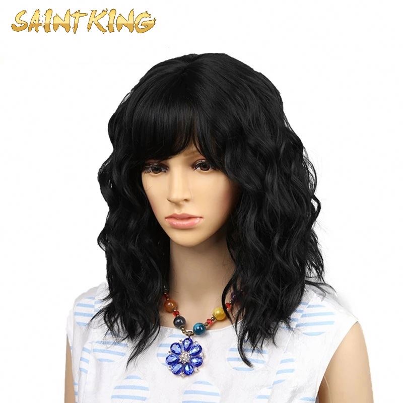 MLSH01 Best Deep Curl Human Hair Natural Hairline Synthetic Wig Makers Display Showcase