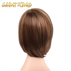 SLSH01 Cuticle Aligned Hair Vendors 6in Pixie Cut Human Hair Wigs Short Hair Wigs for Black Women