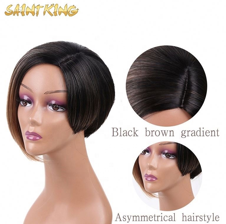 SLSH01 Wigs Lace Front Wig Brazilian Human Hair Straight Wig Short Human Hair Lace Front Wigs