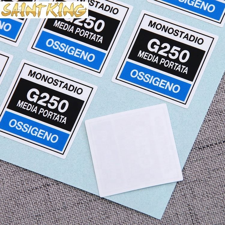 PL03 Custom Adhesive Metal Embossed Aluminum Hot Stamping Gold Clear Foil Sticker Label for Wine