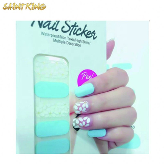 13 9 kinds summer series 3d self adhesive nail sticker