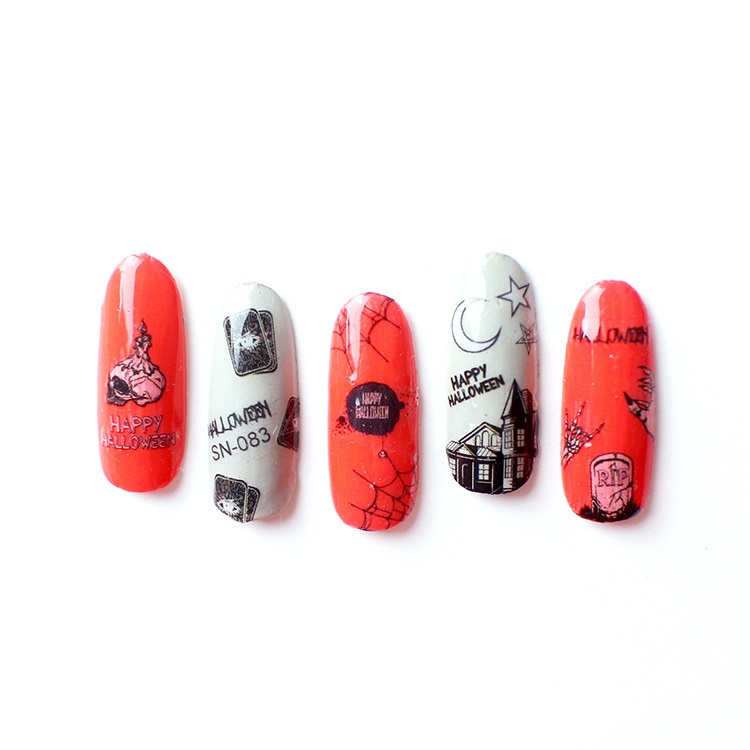 Brand Oem Logo Fashion Nail Art Decals Stickers Decorations Designers Nail Stickers