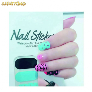 14 colorful nail sallie starry sky paper nail foils sticker for nail art decorations