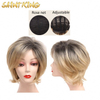 MLCH01 Bobo Type Short Synthetic Lace Front Wigs Glueless High Density Hand Made Natural Wave