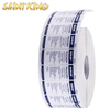 PL01 Recyclable Waterproof Adhesive Custom Logo Roll Printing Round Vinyl Seal Sticker